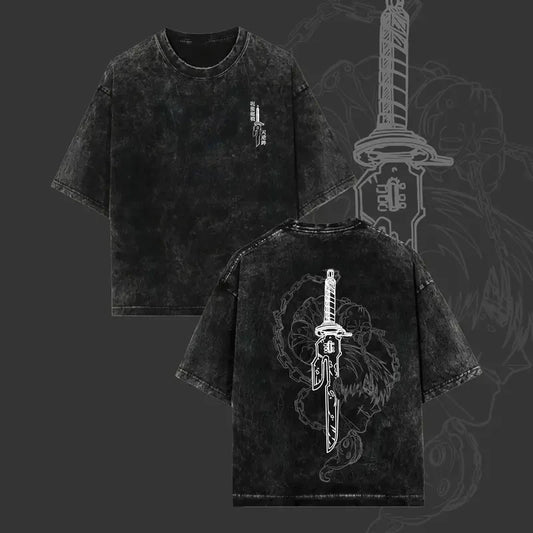 Toji Vintage Oversized Washed Tee