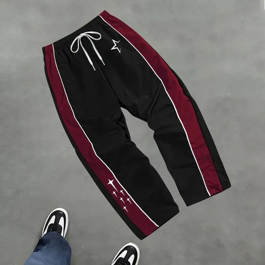 Street Style Star Print Sweatpants